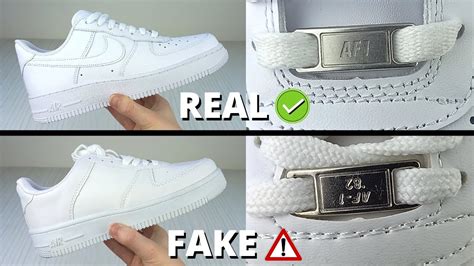 nike air force 1 triple white fake vs real|air force 1s scam.